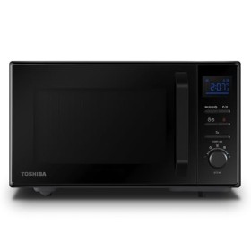 Toshiba MW2-AC25T WH Four à micro-ondes 4-en-1 combiné avec convention, 25 L, 10 menus faciles, cavité émaillée, mémoire pos