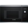 Bosch BFL520MS0 Série 4 - Micro-ondes intégrable, 60 x 38 cm, 21 litres, Inox