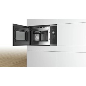 Bosch BFL554MS0 Série 6 - Micro-ondes intégrable - 59 x 38 cm - 25 litres - Inox