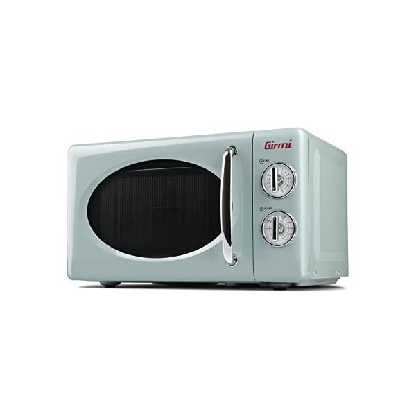 Girmi FM21 Four micro-ondes combiné, design vintage, 20 litres, 700 + 800 W