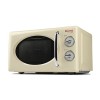 Girmi FM21 Four micro-ondes combiné, design vintage, 20 litres, 700 + 800 W