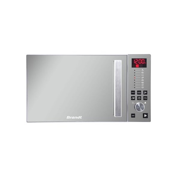 BRANDT - SE2616W - Micro-ondes Solo Electronique 26L – 900W – Autoprogramme 8 positions – 3 mémoires – Programme Speed Defros