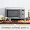 Sage - The Compact Wave Soft Close - Micro-ondes à Fermeture Douce - Argent