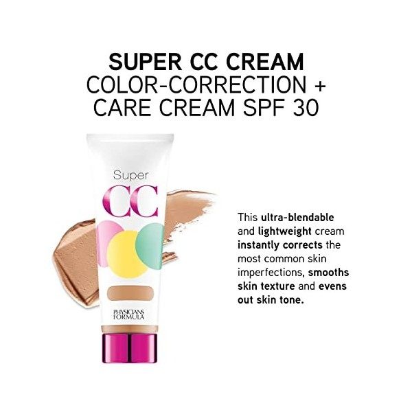 Physicians Formule Super Cc Color Correction Crème Spf 30 Light Medium