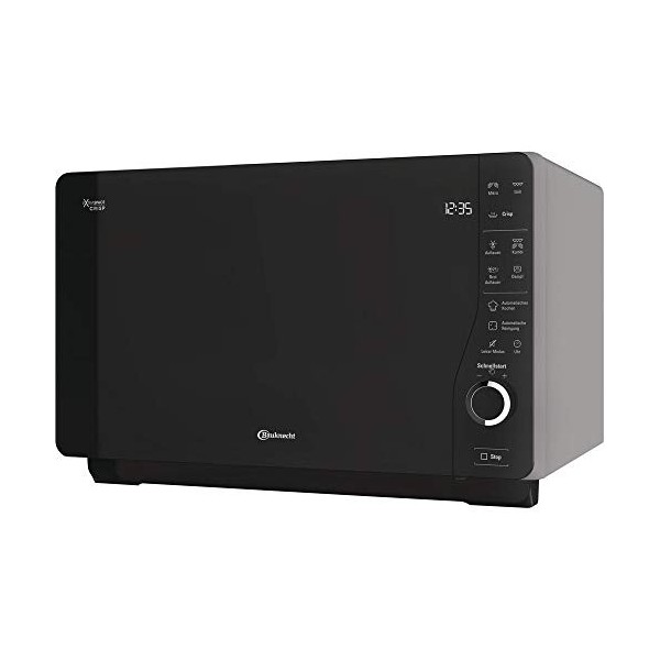 Bauknecht ExtraSpace Crisp MW 427 SL - Combinaison grill et micro-ondes - Flexibilité maximale - Sans plateau tournant - 800 