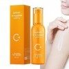 Crème Corps Vitamine C - 100 ml Vitamine C Time Crème Corporelle Nourrissante | Lotions corporelles de maquillage longue duré