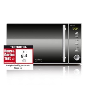 Caso Micro-ondes fonction grill MG20 menu 3320 800 W Acier Inoxydable 20 l