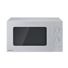 Panasonic NN-GM23QMEPG Four à Micro-Ondes Gril 20L avec Plateau en Verre et Grille Métallique, 800W, Grill 1000W, Décongélati