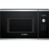 Bosch BEL554MB0 Serie 6 Micro-ondes encastrable / 900 W / 25 L/Plateau tournant 31,5 cm/Butée de porte gauche/noir/AutoPilot 