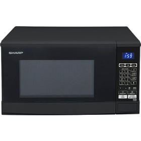 SHARP R670BK Micro-Ondes 2 en 1 avec Grill 20 l, 800 W, Gril 1000 W, 10 Niveaux de Puissance, 13 programmes automatiques Aut
