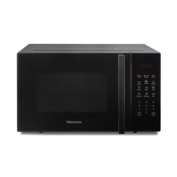 Hisense Four à micro-ondes électronique, capacité 23 L, puissance 800 W, gril puissance 1000 W, affichage LED avec commandes 