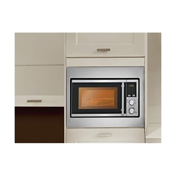 Silva Schneider EBM-G 880E Micro-ondes acier inoxydable 700 W fonction grill, encastrable
