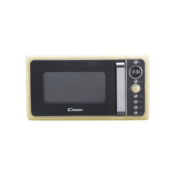Candy DIVOG25CC Micro-ondes Gril quartz, Puissant 900 W + Gril 1000W, 25L, Programmateur digital, 6 Niveaux de puissance, Déc