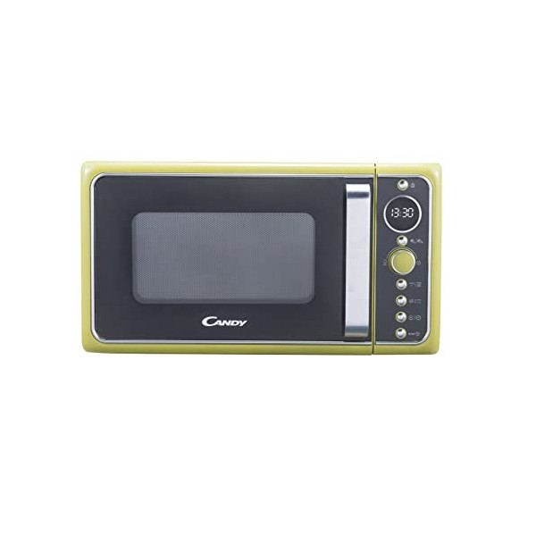 Candy DIVOG25CC Micro-ondes Gril quartz, Puissant 900 W + Gril 1000W, 25L, Programmateur digital, 6 Niveaux de puissance, Déc