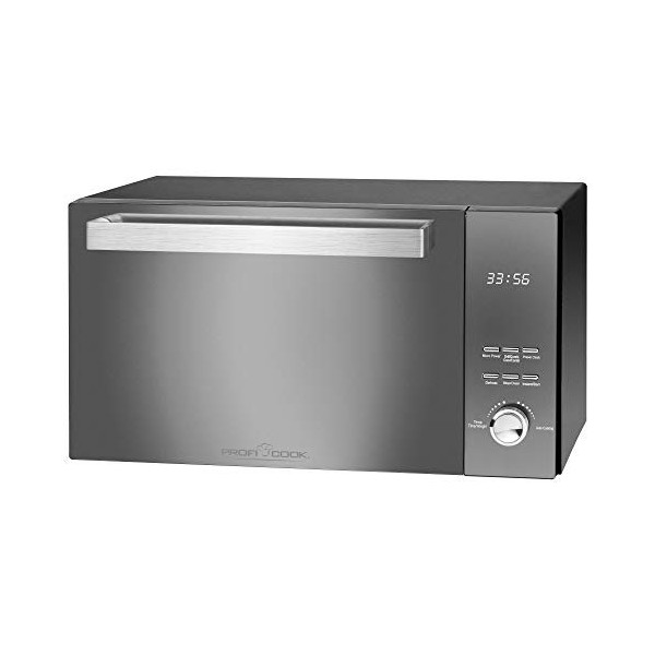 ProfiCook PC-MWG 1204 Four à micro-ondes avec gril, espace de cuisson 23 litres, puissance micro-ondes 800 watts, puissance g