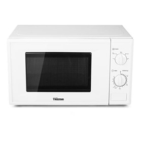 Tristar Micro-Ondes, 700 Watt, Capacité 20 L, 5 Niveaux de Puissance, Fonction Décongélation, Minuteur, Blanc, MW-2706