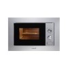 CATA - MC 20 IX - Micro-ondes encastrable - Inox - Intérieur en acier inoxydable - 5 niveaux de puissance - Gril de 1000W - D