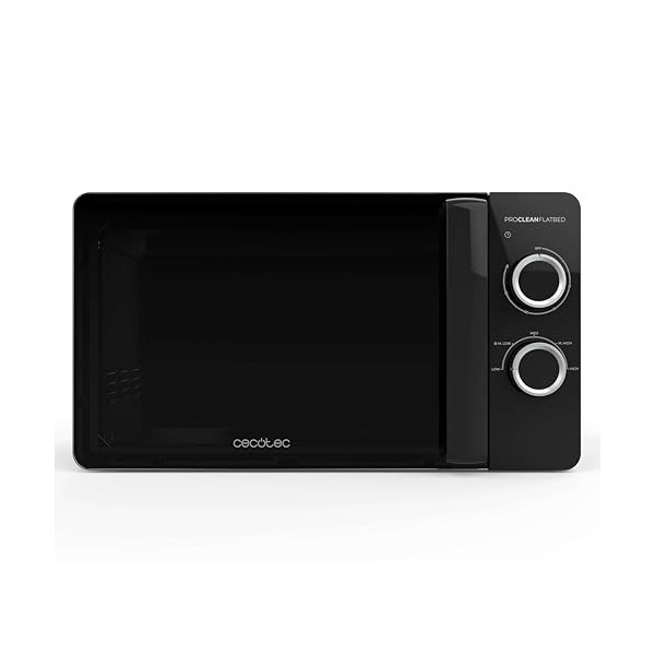 Cecotec Micro-ondes Avec Gril Proclean 5120 Flatbed Mirror. Capacité 20L, 700W, 5 niveaux, gril de 800W, 8 programmes automat