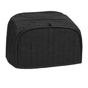 Nordic Pure MERV 10 Four AC plissé 14 x 36 x 1, Coton mélangé, Noir, 2-Slice Toaster Cover