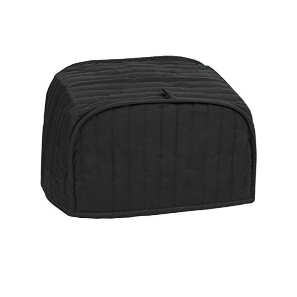 Nordic Pure MERV 10 Four AC plissé 14 x 36 x 1, Coton mélangé, Noir, 2-Slice Toaster Cover