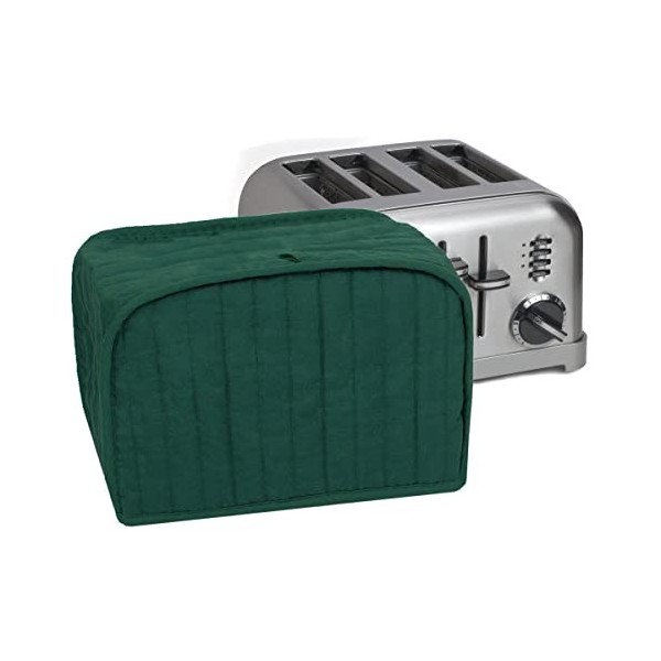 Nordic Pure MERV 10 Four AC plissé 14 x 36 x 1, Coton mélangé, Noir, 2-Slice Toaster Cover