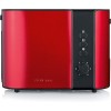 SEVERIN Grille-pain automatique 800 W, Toaster compact 2 fentes jusquà 2 tranches, Grille-pain électrique avec réglage du de