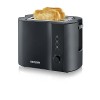 SEVERIN Grille-pain automatique 800 W, Toaster compact 2 fentes jusquà 2 tranches, Grille-pain électrique avec réglage du de