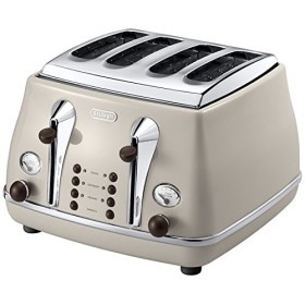 Delonghi Icona Vintage Dolce Vita 4-pain CTOV4003.BG. crème