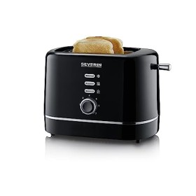 SEVERIN Grille-pain automatique 850 W, Toaster compact 2 fentes jusquà 2 tranches, Grille-pain électrique avec réglage du de