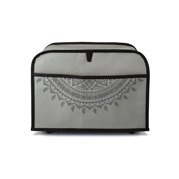 kwmobile Housse Compatible avec Grille-Pain 2 tranches - Housse de Protection intégrale 19 x 20,3 x 28 cm pour Grille-Pain - 