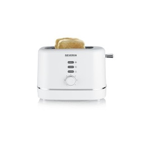 SEVERIN Grille-pain automatique 850 W, Toaster compact 2 fentes jusquà 2 tranches, Grille-pain électrique avec réglage du de