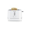SEVERIN Grille-pain automatique 850 W, Toaster compact 2 fentes jusquà 2 tranches, Grille-pain électrique avec réglage du de