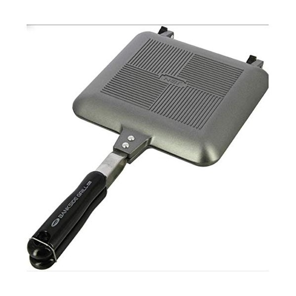 NGT Bankside Grille XL Camping Toaster Sandwich/Croque-Monsieur Maker / Cuisiniers Douillet Petit Déjeuner / Idéal pour Pêche