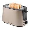 Bestron Grille-pain pour 2 tranches de pain grillé, Inclut support à petits pains, 7 niveaux de dorage et tiroir à miettes, 8