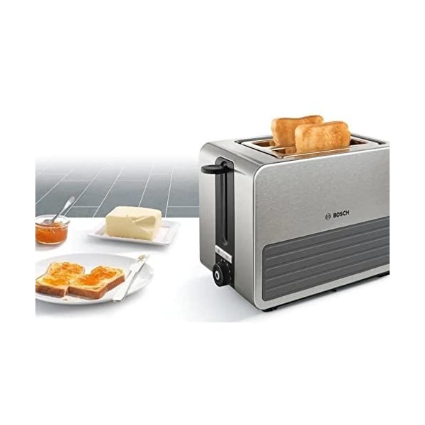 Bosch Electroménager TAT7S25 Grille Pain 1050 W Gris