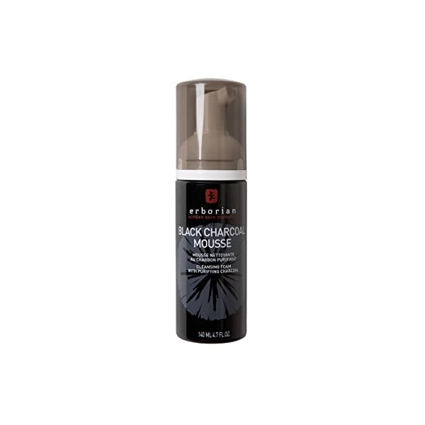 Erborian Black Charcoal Mousse - Mousse Nettoyante au Charbon Purifiant