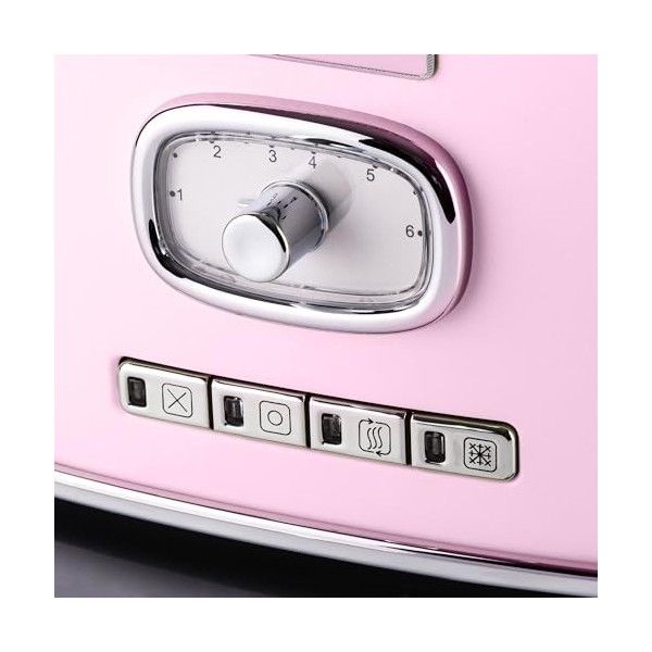 Westinghouse - Retro Series - Grille-pain 2 fentes - Rose