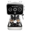 Russell Hobbs Grille Pain [Design Retro Premium] Distinctions Noir Pour 2 Tranches, 6 Niveaux de brunissage, Fonction Surélé