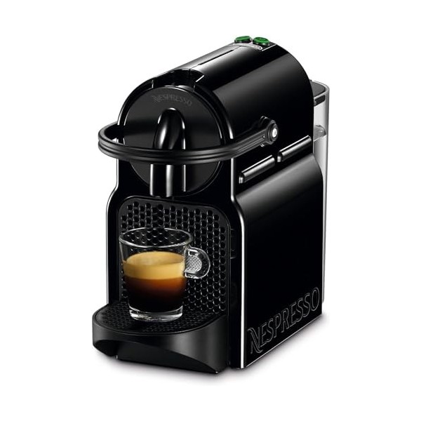 Nespresso De’Longhi 203549 Inissia Cafetière à Capsules, Plastique, Noir & Philips Grille-pain - 2 Fentes, 8 Réglages, Réchau