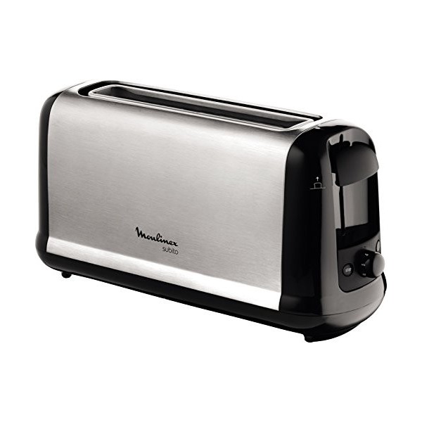 MOULINEX Subito inox Grille pain 1 longue fente toaster Thermostat 7 positions Décongelation & MOULINEX Cafetières filtre SUB