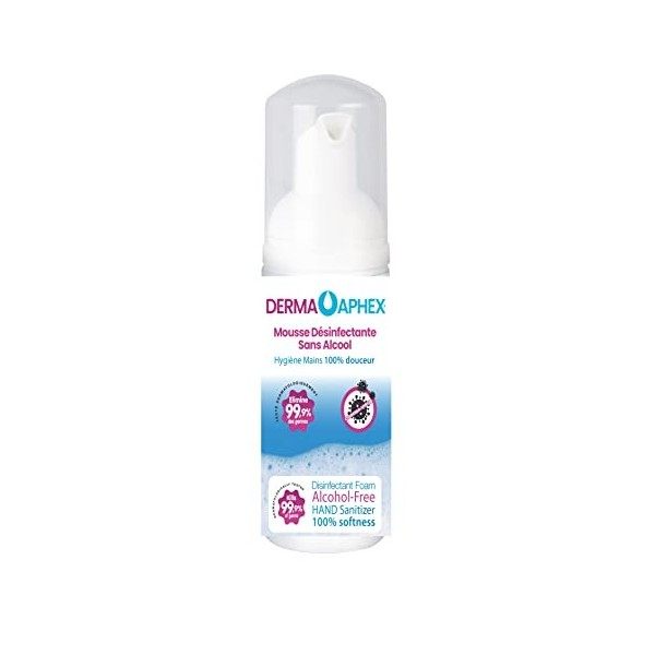 DERMAPHEX Mousse Désinfectante pour Mains sans Alcool 200mL