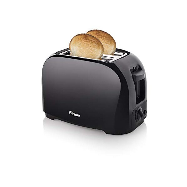 Grille-pain Tristar BR-1025 – 2 fentes courtes – Noir