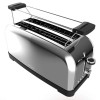 Cecotec Grille-pain Toast&Taste Extra Double B, 1350 W de puissance, Double fente longue pour 2 tartines, Arrêt et Popup auto
