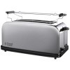 Russell Hobbs Grille Pain [2 Fentes longues 4 Toasts/ 2 Tranches baguette] Adventure Acier Inox Fentes larges, 6 Niveaux de 