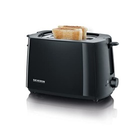 SEVERIN Grille-pain automatique 700 W, Toaster compact jusqu’à 2 tranches, Grille-pain électrique avec réglage du degré de br