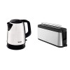 Tefal Grille-pain à fente longue Element TL4308 | 7 niveaux de brunissage | 1000 watts | Fixation intégrée pour rouleaux | De...