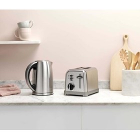 Cuisinart Grille-pain 2 tranches - Fentes larges, idéal pour le pain épais et les bagels - 6 niveaux de brunissage et décongé