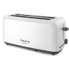 Taurus Mytoast Duplo - Grille-pain 1450W, 2 fentes Extra larges, 3 fonctions, 7 niveaux de brunissage, Ramasse-miettes, Blanc