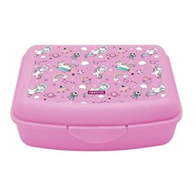 NERTHUS FIH 922 Boîte à lunch pour enfants Boîte à lunch licorne, légère et facile à nettoyer