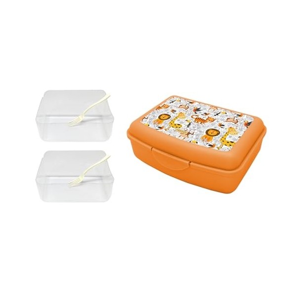 NERTHUS FIH 922 Boîte à lunch pour enfants Boîte à lunch licorne, légère et facile à nettoyer Appareils à croque-monsieur et ...